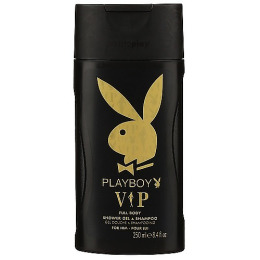 PlayBoy парфюмированный гель для душа и шампунь для мужчин "Playboy VIP Platinum"