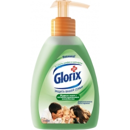 Glorix жидкое мыло c натуральными экстрактами трав