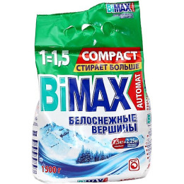 Bimax порошок стиральный "Compact Белоснежне вершины" автомат