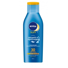 Nivea Sun лосьон освежающий солнцезащитный "Защита и прохлада" сзф 30