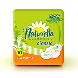 Naturella гигиенические прокладки "Camomile normal single" 10шт