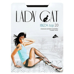 Lady Cat колготки женские "ibiza top 20" черные