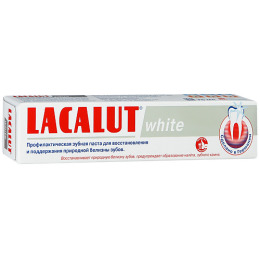 Lacalut зубная паста "White"