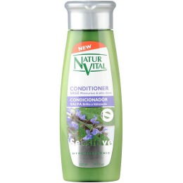 Naturvital Кондиционер для волос "Sensitive" с экстрактом шалфея, 300 мл"