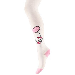 Hello Kitty колготки детские "Сердечко" размер 134-140