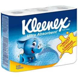 Kleenex полотенца кухонные белые