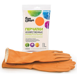 Fun Clean перчатки хозяйственные универсальные