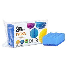 Fun Clean губка для мытья посуды XL