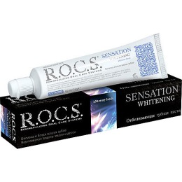 R.O.C.S. зубная паста "Сенсационное отбеливание eXtreme fresh", 74 г