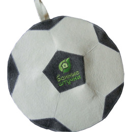 Банные штучки коврик для сауны "Футбольный мяч"