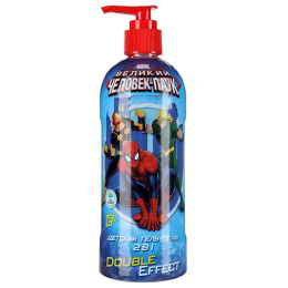 Spider-man гель-пена "Double effect" 2 в 1