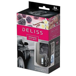 Deliss ароматизатор автомобильный комплект "Romance" + влажные салфетки