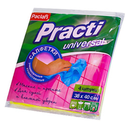 Paclan салфетка для уборки "Practi" из нетканного полотна 38 х 40 см