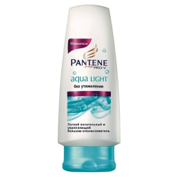 Pantene бальзам-ополаскиватель "Aqua Light. Питательный и укрепляющий" для тонких склонных к жирности волос