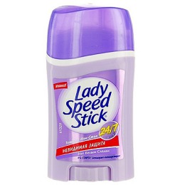 Lady Speed Stick дезодорант-антиперспирант для женщин "Невидимая защита" стик, 45 г