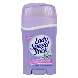 Lady Speed Stick дезодорант-антиперспирант для женщин "Алоэ" стик, 45 г