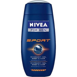 Nivea гель для душа "Спорт" для тела и волос мужской, 250 мл
