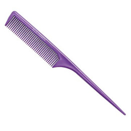 Ellis Cosmetic расческа для волос "RC 04V" с остроконечной ручкой, розовая
