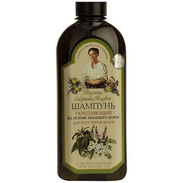 Рецепты бабушки Агафьи шампунь "Укрепляющий" для всех типов волос, 350 мл