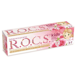 R.O.C.S. зубная паста "Kids Sweet Princess" с ароматом розы