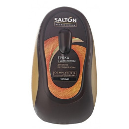 Salton губка для гладкой кожи "Professional" с дозатором, черная