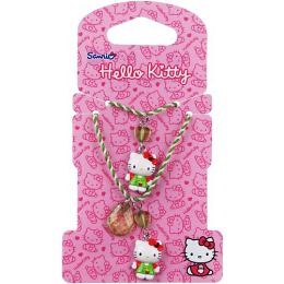 Hello Kitty набор бижутерии 2 предмета: украшение с подвеской 1 шт, браслет 1 шт