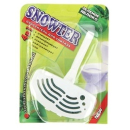 Snowter очиститель для унитаза блистер "Зеленое яблоко"