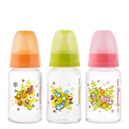 Мир детства бутылочка полипропиленовая с силиконовой соской 0+