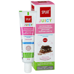 Splat зубная паста "Укрепляющая" с гидроксиапатитом "Juicy" Шоколад/Сhocolate детская