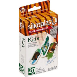 Silkoplast пластырь "Kids" №20