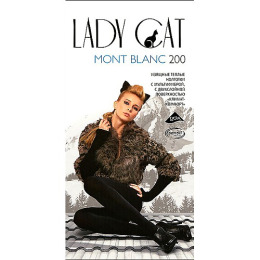 Lady Cat колготки женские "Mont Blanc 200" Черные