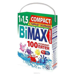 Bimax порошок стиральный "100 пятен Compact" ручная стирка
