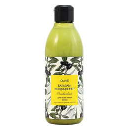 Природная Аптека бальзам-кондиционер "OLIVE. Масло зеленой оливы и протеины пшеницы" для всех типов волос
