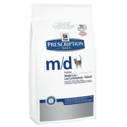Hill's корм для кошек "Prescription Diet" m/d при диабете