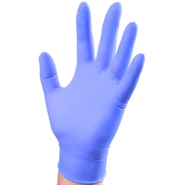 Vileda перчатки нитриловые одноразовые, размер M/L, 40 шт