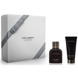 Dolce & Gabbana набор "Pour Homme Intenso" парфюмированная вода 75 мл + бальзам после бритья 100 мл