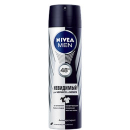 Nivea дезодорант "Невидимая защита" для черного и белого, спрей, для мужчин