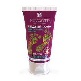Novosvit жидкий тальк "ФАРНЕЗОЛ. Антигрибковый" защита от пота и запаха