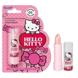 Hello Kitty Гигиеническая помада "Lovely Beauty", 3,5 г