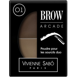 Vivienne Sabo тени для бровей "Brow Arcade" двойные