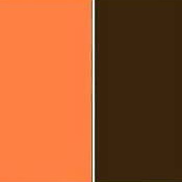 Plushe салфетки "Дуэт Шоколад-оранжевый" 33 х 33 см, 2 слоя