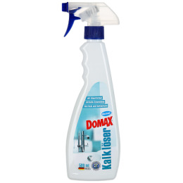 Domal чистящий спрей "Domax" для удаления известкового налёта с новой формулой блеска