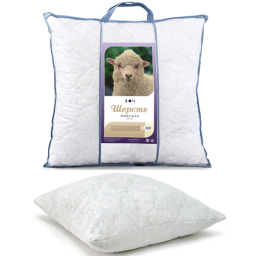 Мягкий сон подушка "Силиконизированное волокно" 60 х 60 см полиэстер в пакете