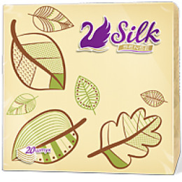 Silk Sense салфетки "Микс" бумажные столовые декор 33 х 33см