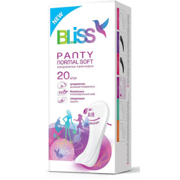 Bliss прокладки "Panty. Normal Soft" ежедневные с дополнительной защитой впитывания