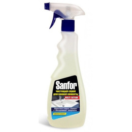 Sanfor средство чистящее для ванной комнаты спрей