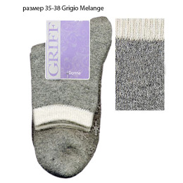 Griff носки "D9AP3" Grigio Melange, ABS-снежинки