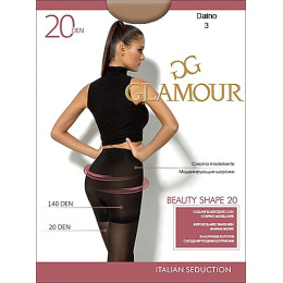Glamour колготки женские "Beauty shape" 20, daino