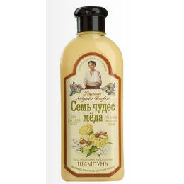 Рецепты бабушки Агафьи шампунь для волос "Семь чудес мёда. Восстановление и укрепление"