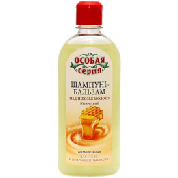 Особая Серия шампунь-бальзам "Мёд и козье молоко" питательный, для сухих и поврежденных волос